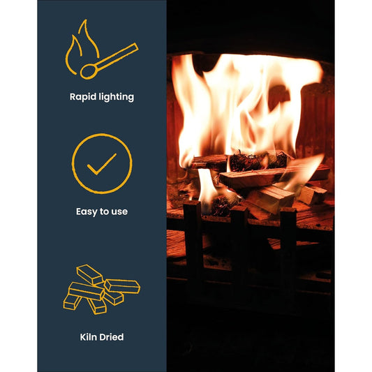 Ecoblaze Kiln Dried Kindling Wood Bag - 4.2 KG