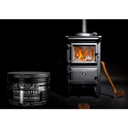 Dirtbusters Stove Log Burner Glass Cleaning Paste - 500g