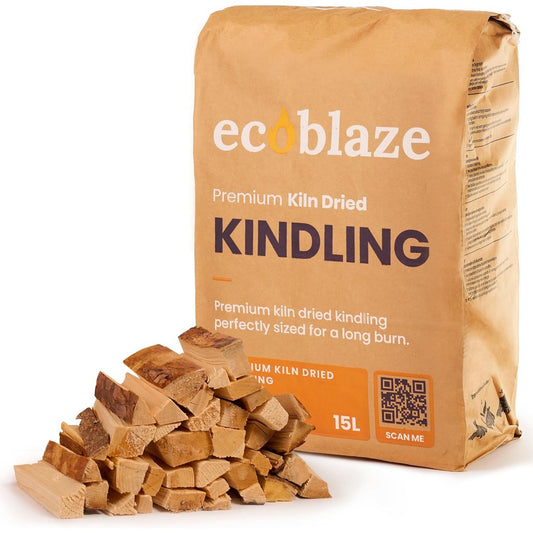 Ecoblaze Kiln Dried Kindling Wood Bag - 4.2 KG