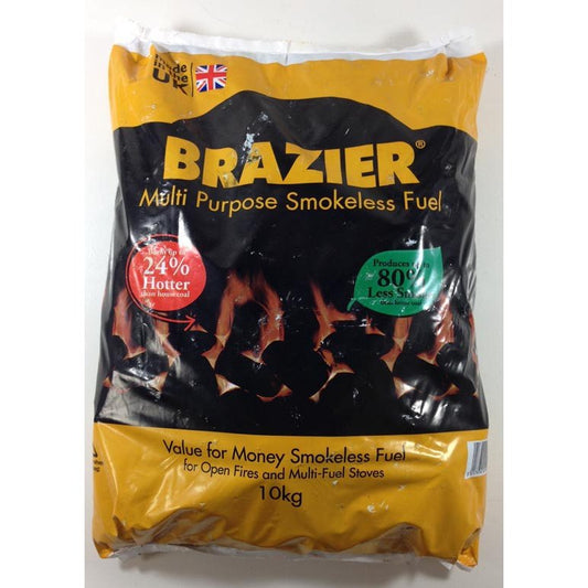 Brazier Smokeless Fuel Coal For Multi Fuel Stoves 10kg